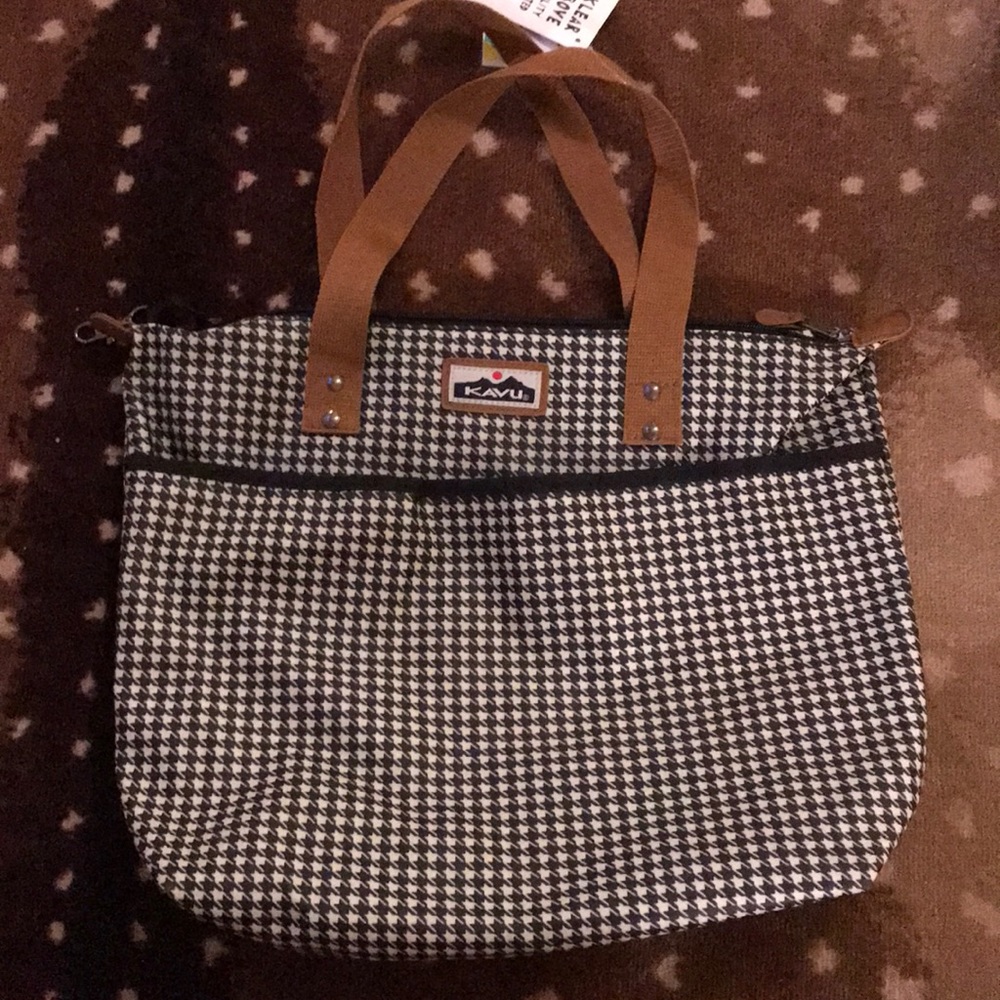 Kavu Babette Bag in Houndstooth